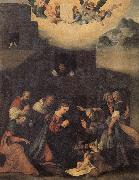 MAZZOLINO, Ludovico The Adoration of the Shepherds china oil painting reproduction